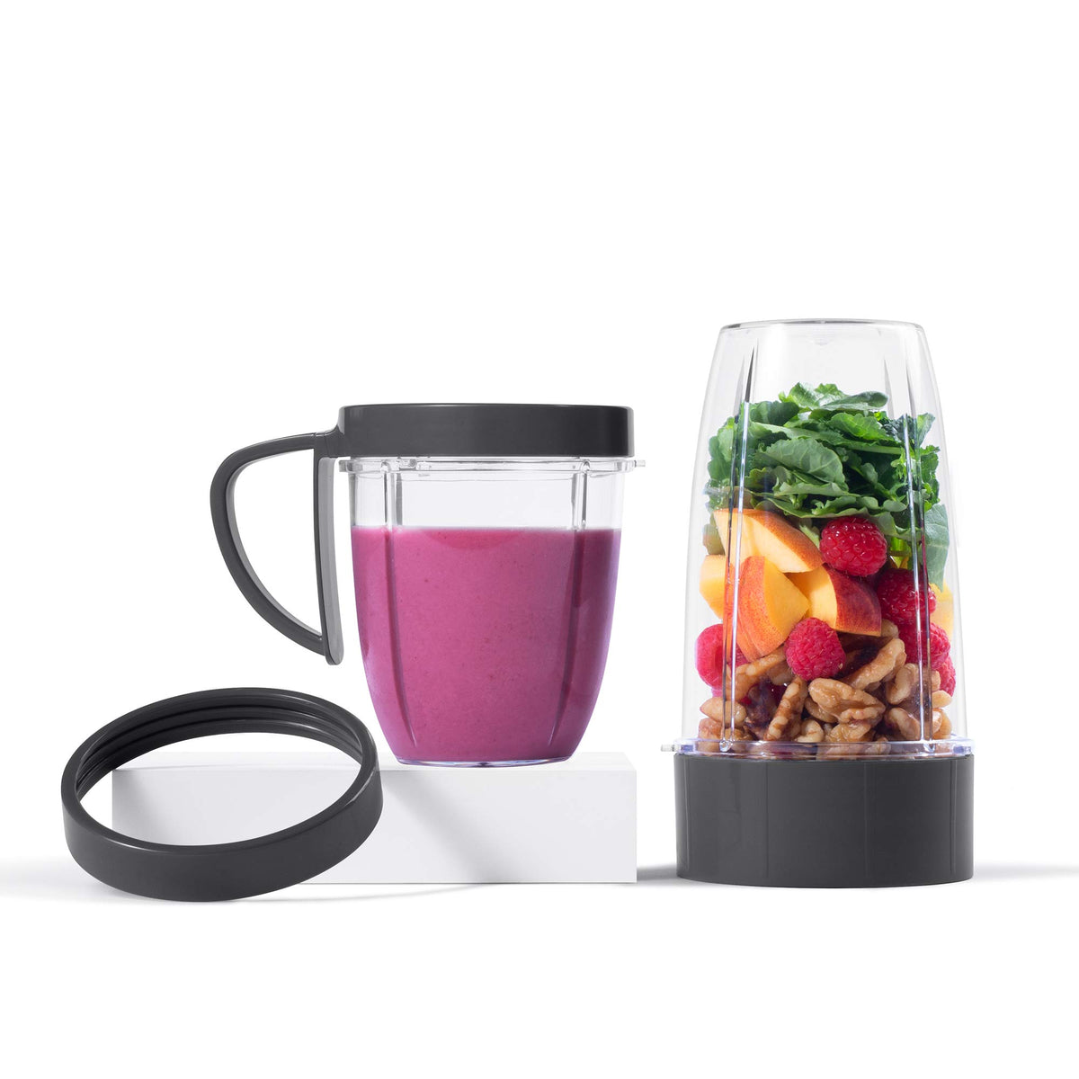 NutriBullet extractor blade delivers efficient blending for smoothies.