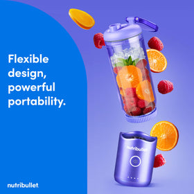 NutriBullet Flex leak-proof sip lid ready for to-go use.