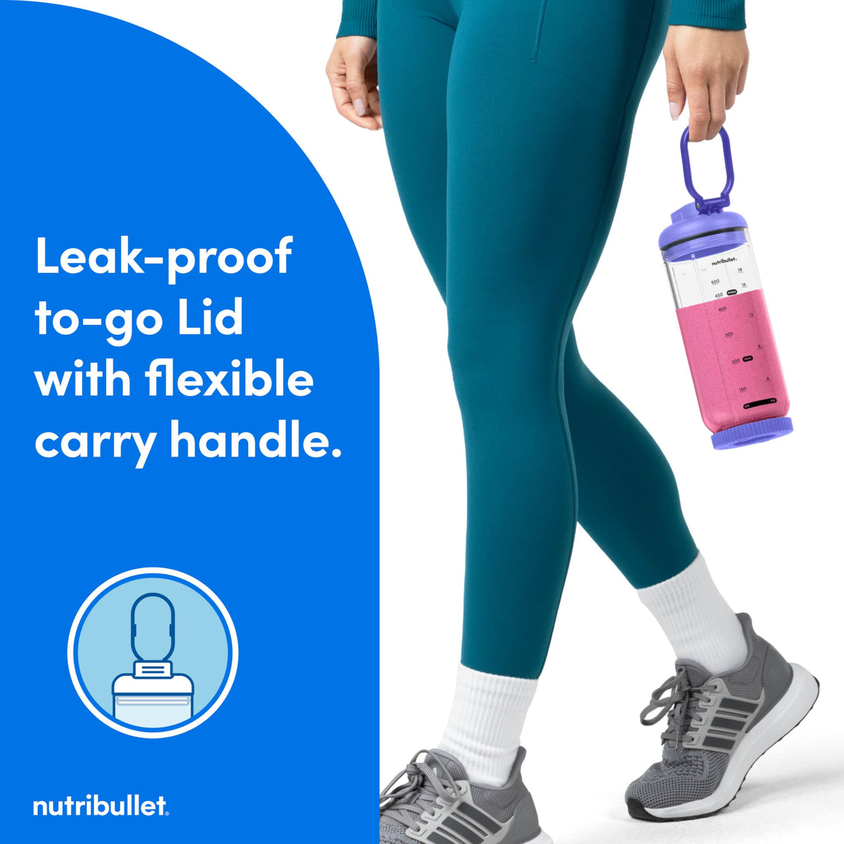 NutriBullet Flex on-the-go blending ideas for smoothies and shakes.