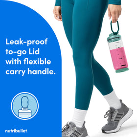 NutriBullet Flex on-the-go setup ready for smoothies anywhere.