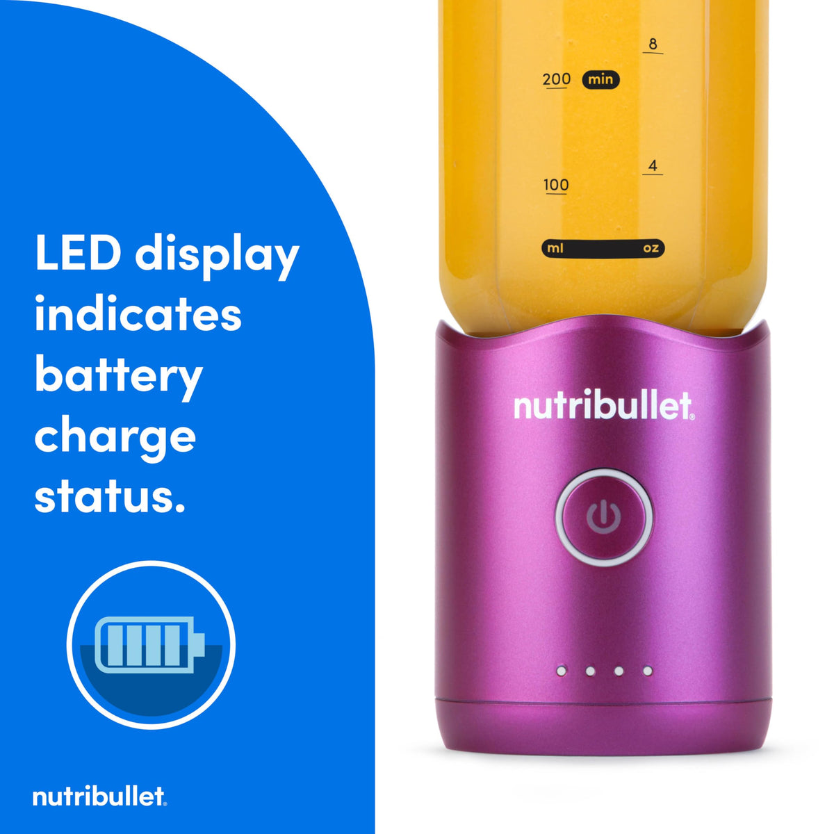 nutribullet flex removable blade for easy cleanup.