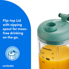 NutriBullet Flex removable dishwasher-safe blade for easy cleanup.