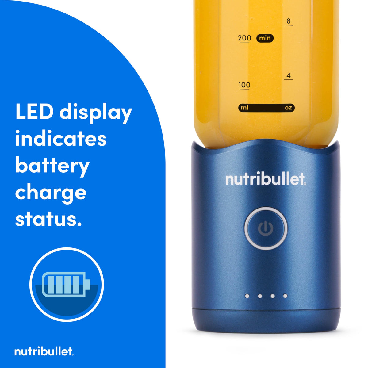 Nutribullet Flex removable dishwasher-safe blade for quick cleanup.