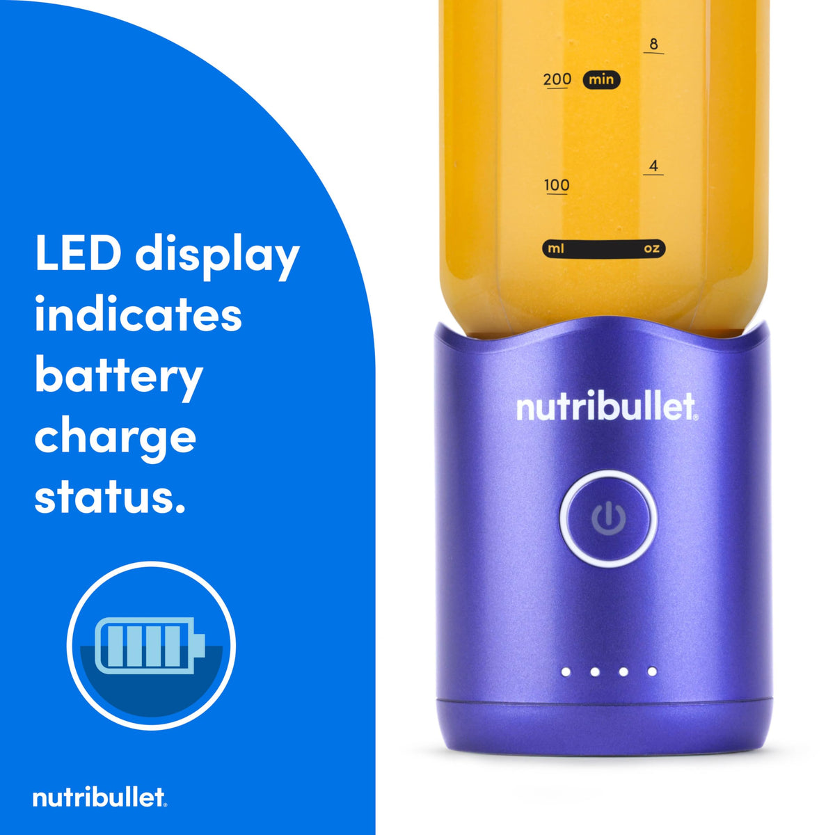 NutriBullet Flex removable blade for dishwasher-safe cleanup.
