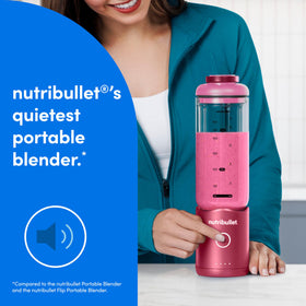 Nutribullet Flex silicone charge port cover protects against liquid damage.