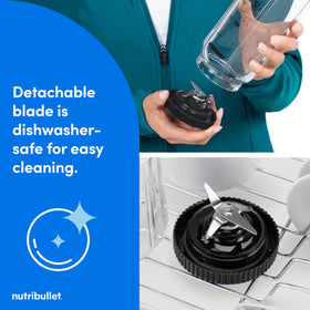 NutriBullet Flex silicone charge port cover protects against spills.