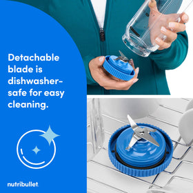 Nutribullet Flex silicone charge port cover protects the device.