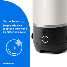 NutriBullet Flip 11.1V high-torque motor delivers strong blending power.