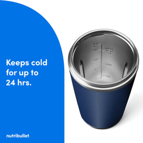 NutriBullet Flip enables ice blending for refreshing smoothies on the move.