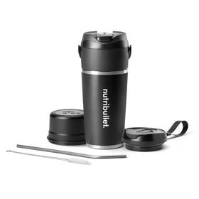 NutriBullet Flip insulated cup keeps drinks cold on the go.