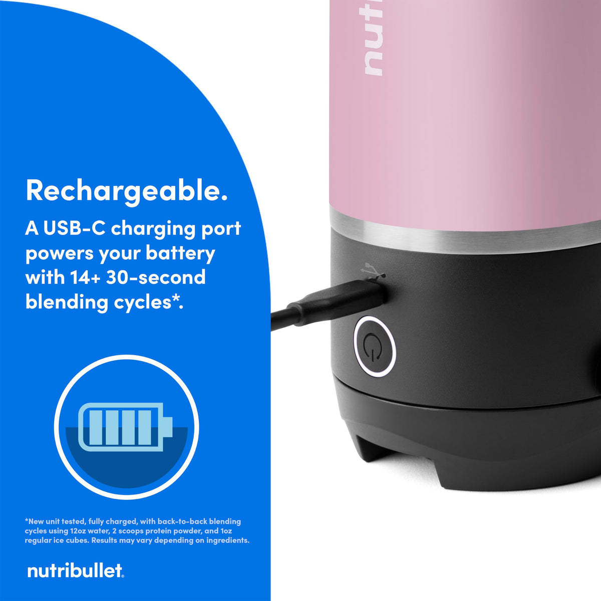 NutriBullet Flip lavender packaging and accessories reveal value and convenience