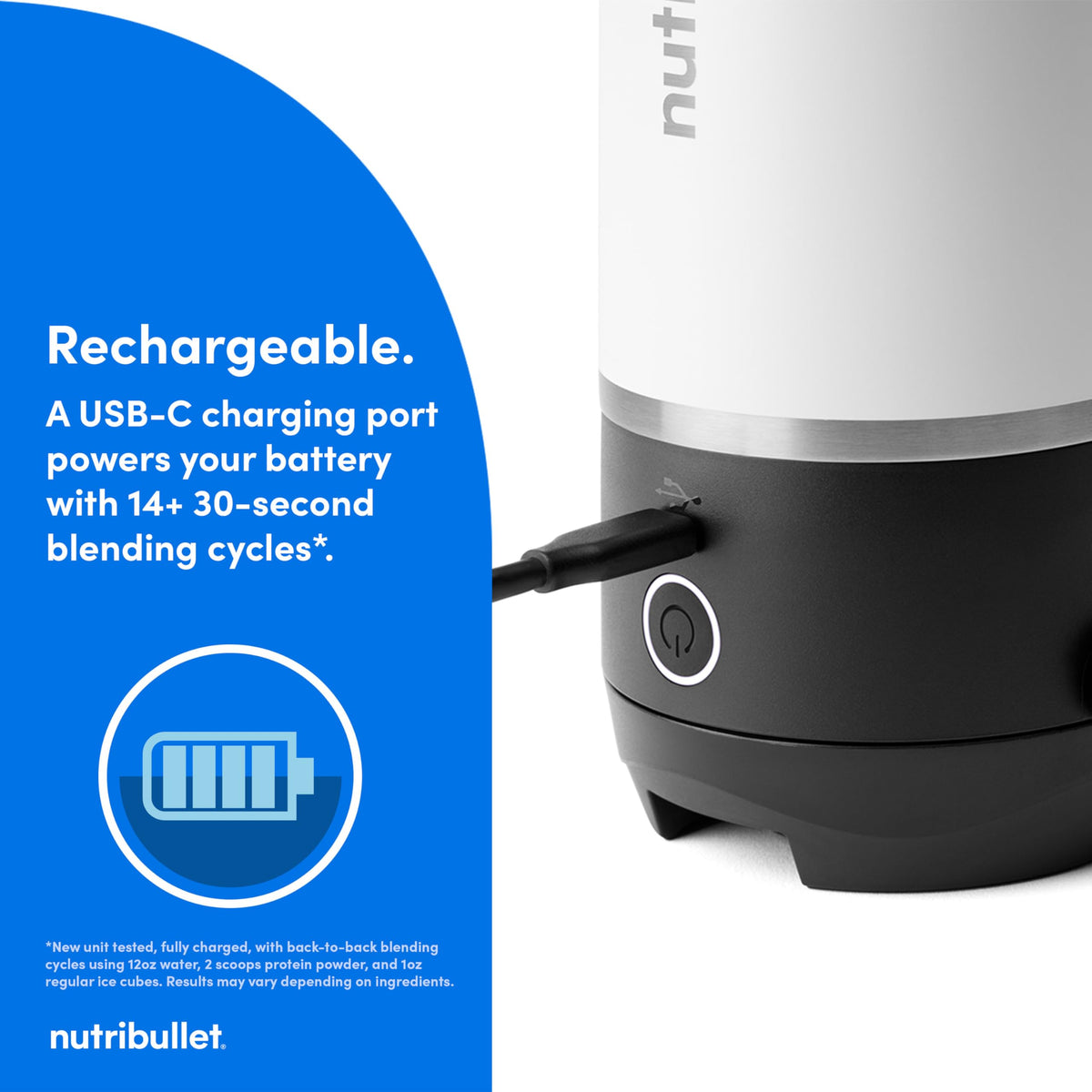 NutriBullet Flip designed for North American and Canadian electrical standards.