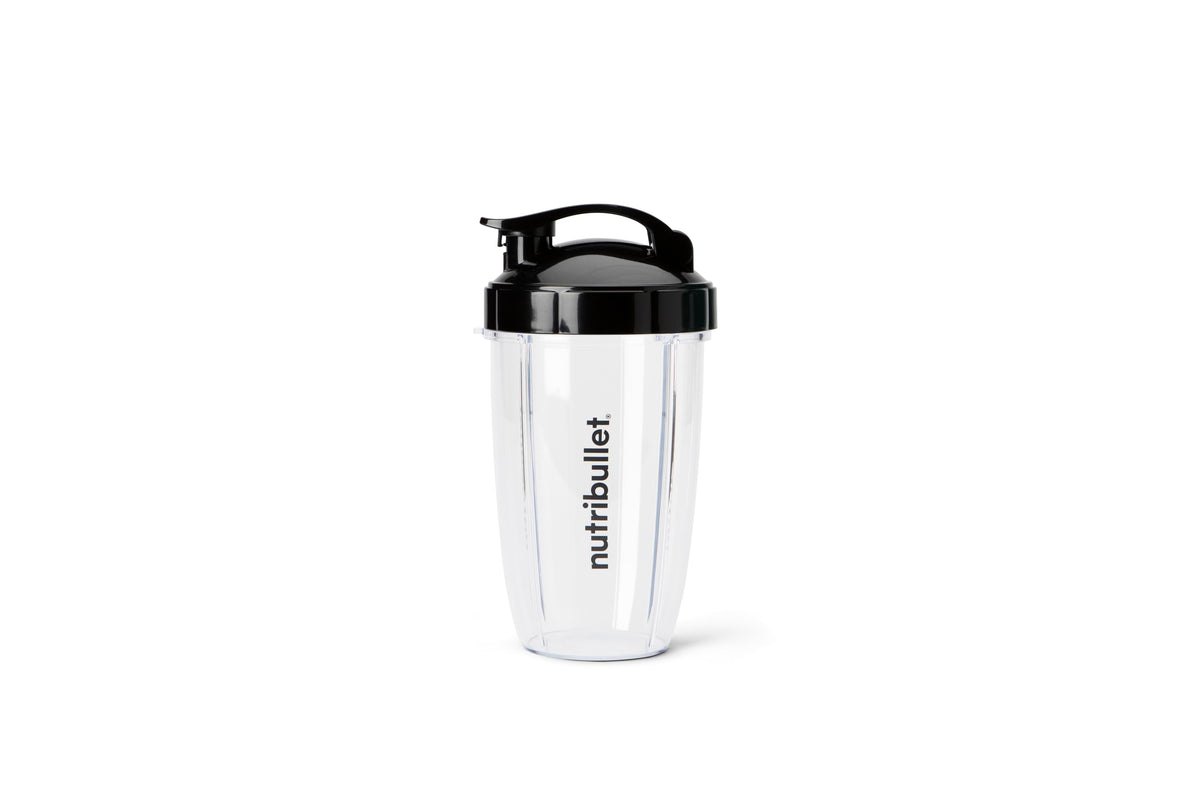 NutriBullet BCRF pink white lid set adds style while supporting a cause.