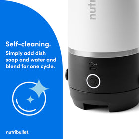 NutriBullet Flip travel-friendly size fits bags and small kitchens.