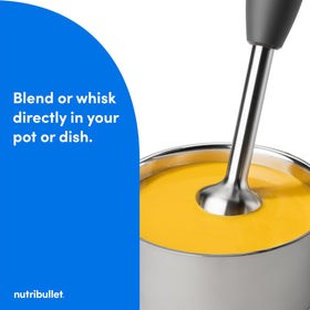 NutriBullet Lite ergonomic handle offers comfortable one-handed control.
