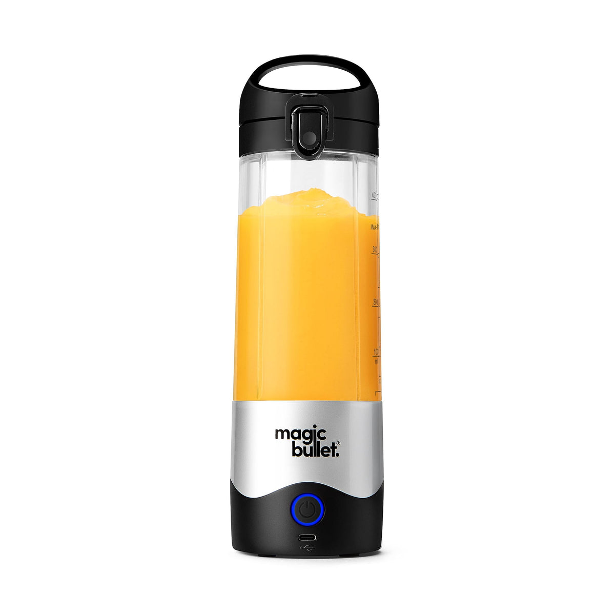 NutriBullet Magic Bullet portable blender MBPB50100 Silver ready for on-the-go smoothies.