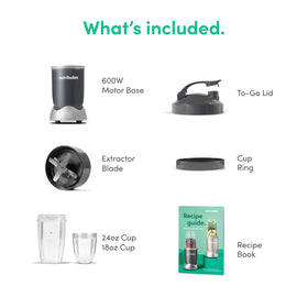 NutriBullet compact design fits small kitchens and busy mornings.