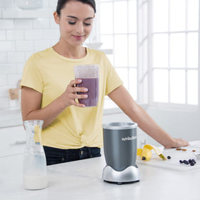 NutriBullet lip ring for a secure, spill-free seal while blending.