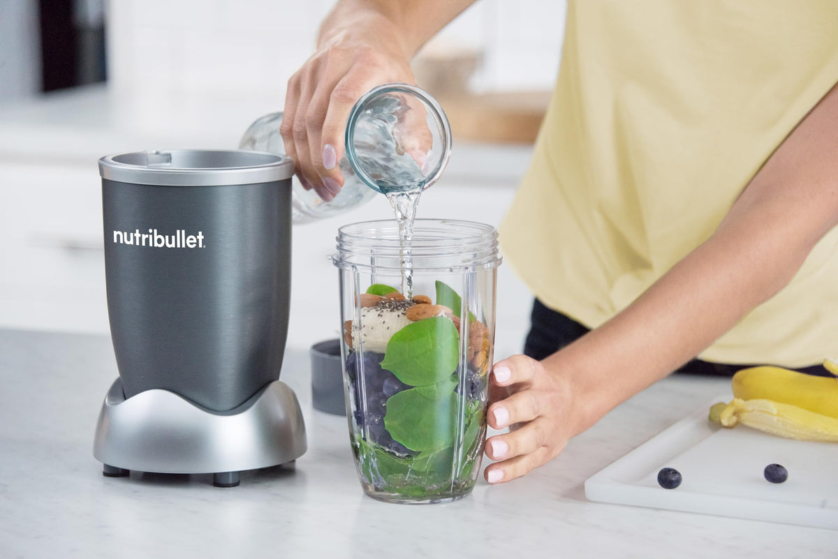 NutriBullet recipe book inspiring quick, tasty blend ideas for any day.