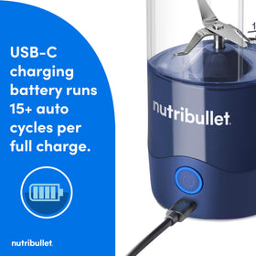 NutriBullet Portable Blender cordless design keeps you light during workouts