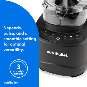 NutriBullet Power Core Blender easy-clean motor base with damp wipe maintenance.