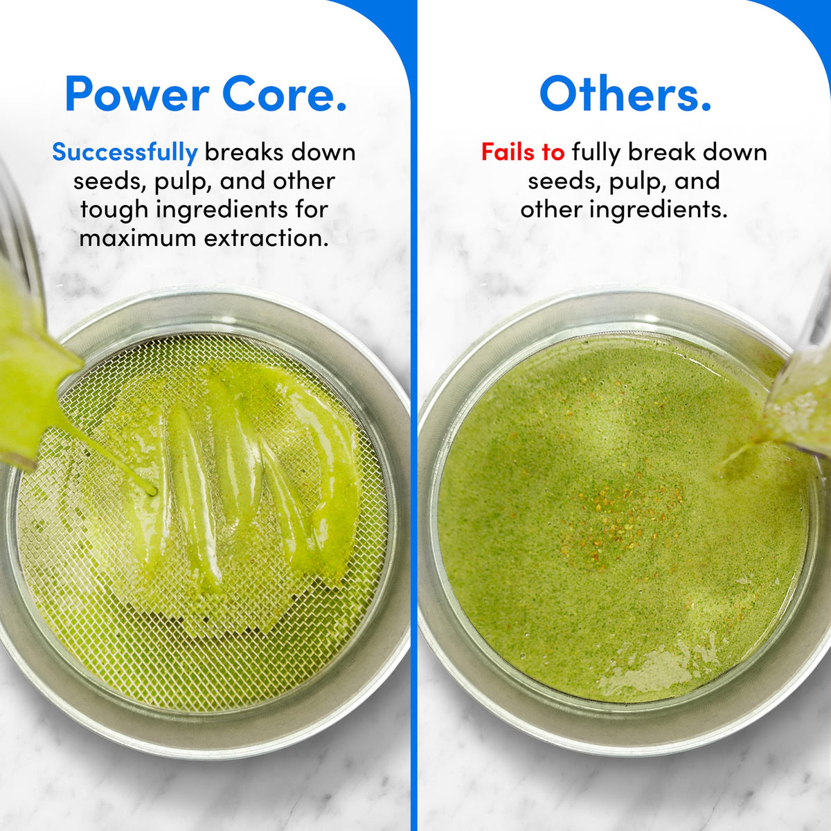 NutriBullet Power Core Blender XL 72oz pitcher for family-sized blends and meal prep.