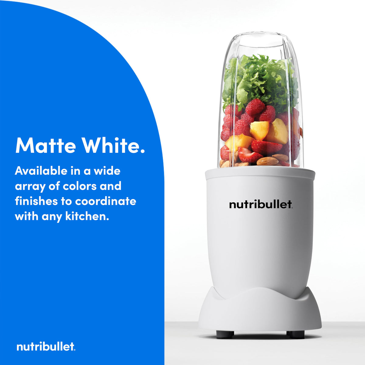 NutriBullet Pro 32oz cup, large-capacity container for smoothies.