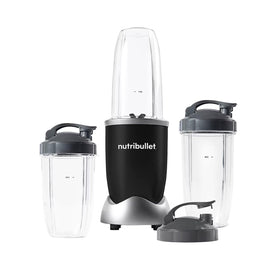 NutriBullet Pro 900 Matte Black collosal cup enables rapid smoothies.