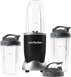 NutriBullet Pro 900W bundle includes 32oz and 24oz cups for multiple servings.