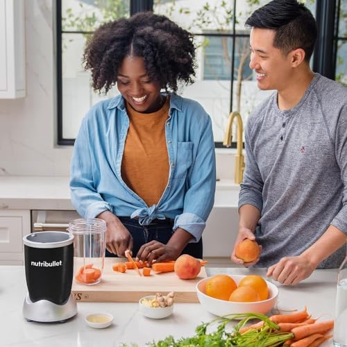 NutriBullet Pro 900W compact design fits under most cabinets for easy storage.