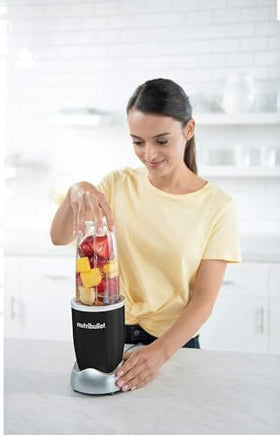 NutriBullet Pro 900W powerful motor enables quick, smooth blends.