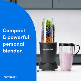 NutriBullet Pro extractor blade with cyclonic action for smoother shakes and nut butters