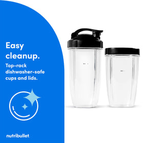 NutriBullet Pro lip ring with handle, steady grip during blending.