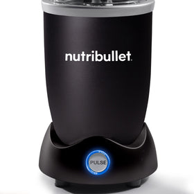NutriBullet Pro+ extractor blade ready to pulverize tough ingredients for smooth blends.