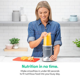 NutriBullet push-twist-blend action simplifying daily smoothies