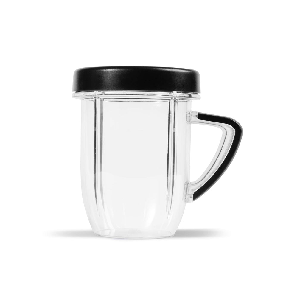 NutriBullet Rx 30oz short mug with lip ring for easy sipping during blends