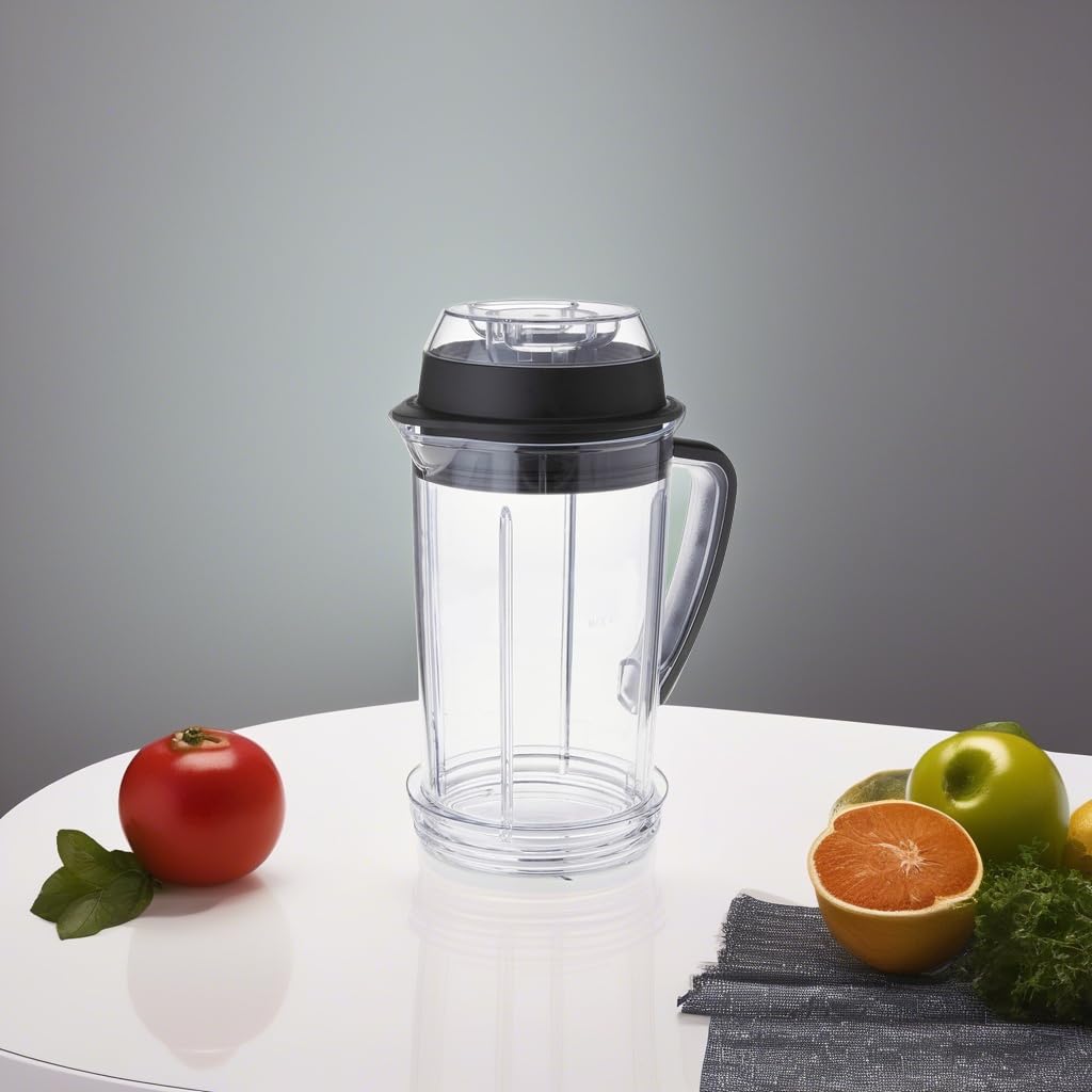 NutriBullet RX SouperBlast pitcher in use for batch smoothies and soups.