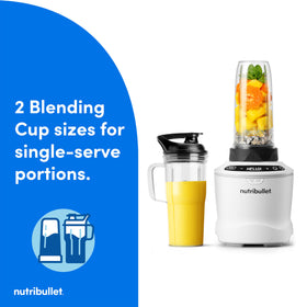 NutriBullet SmartSense recipe book with blend ideas and tips.
