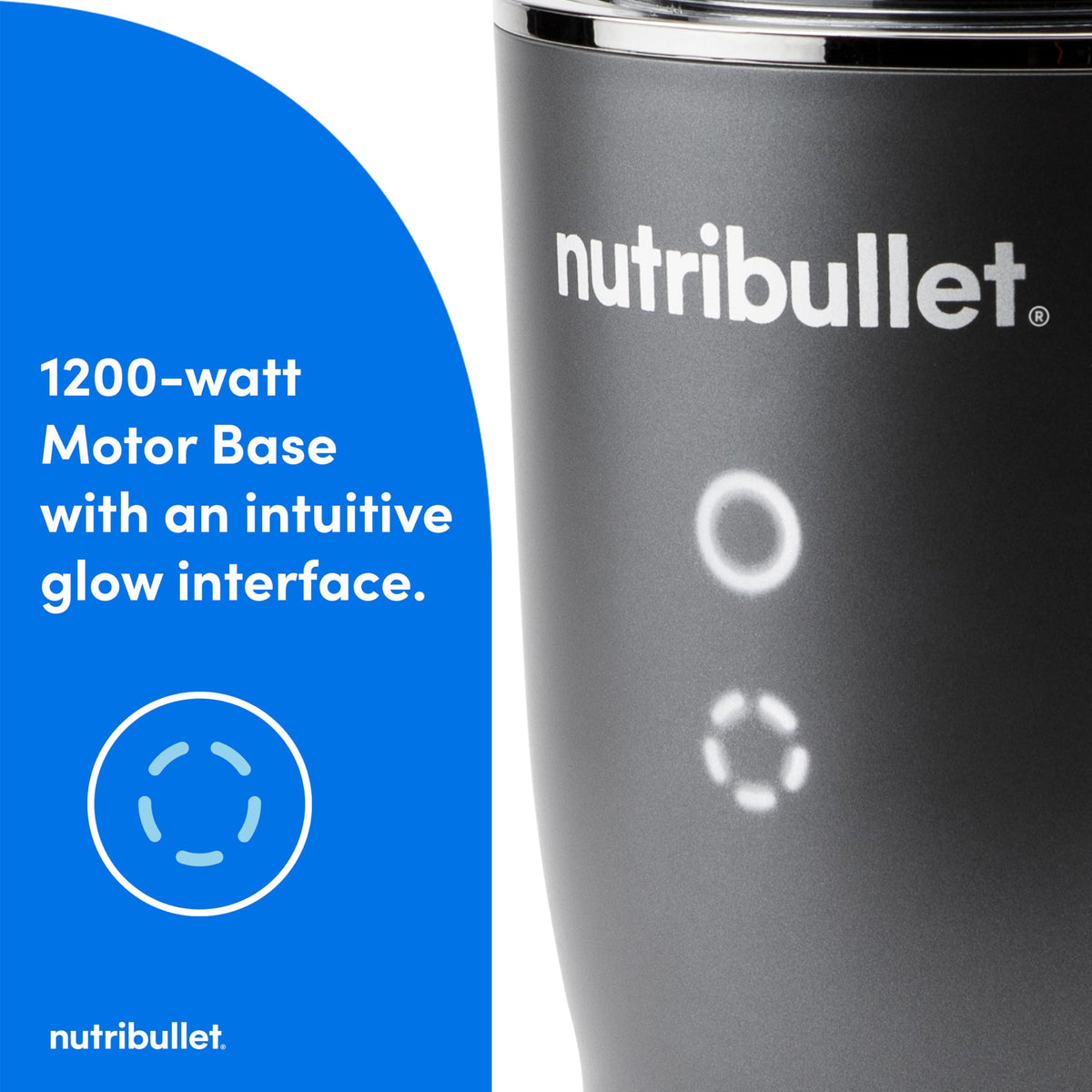 NutriBullet Ultra Plus+ 24oz double-wall cup keeps drinks cool or hot longer