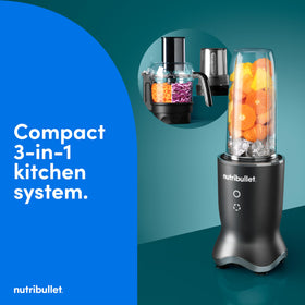 NutriBullet Ultra Plus+ 32oz blending cup enables family-sized blends and emulsions