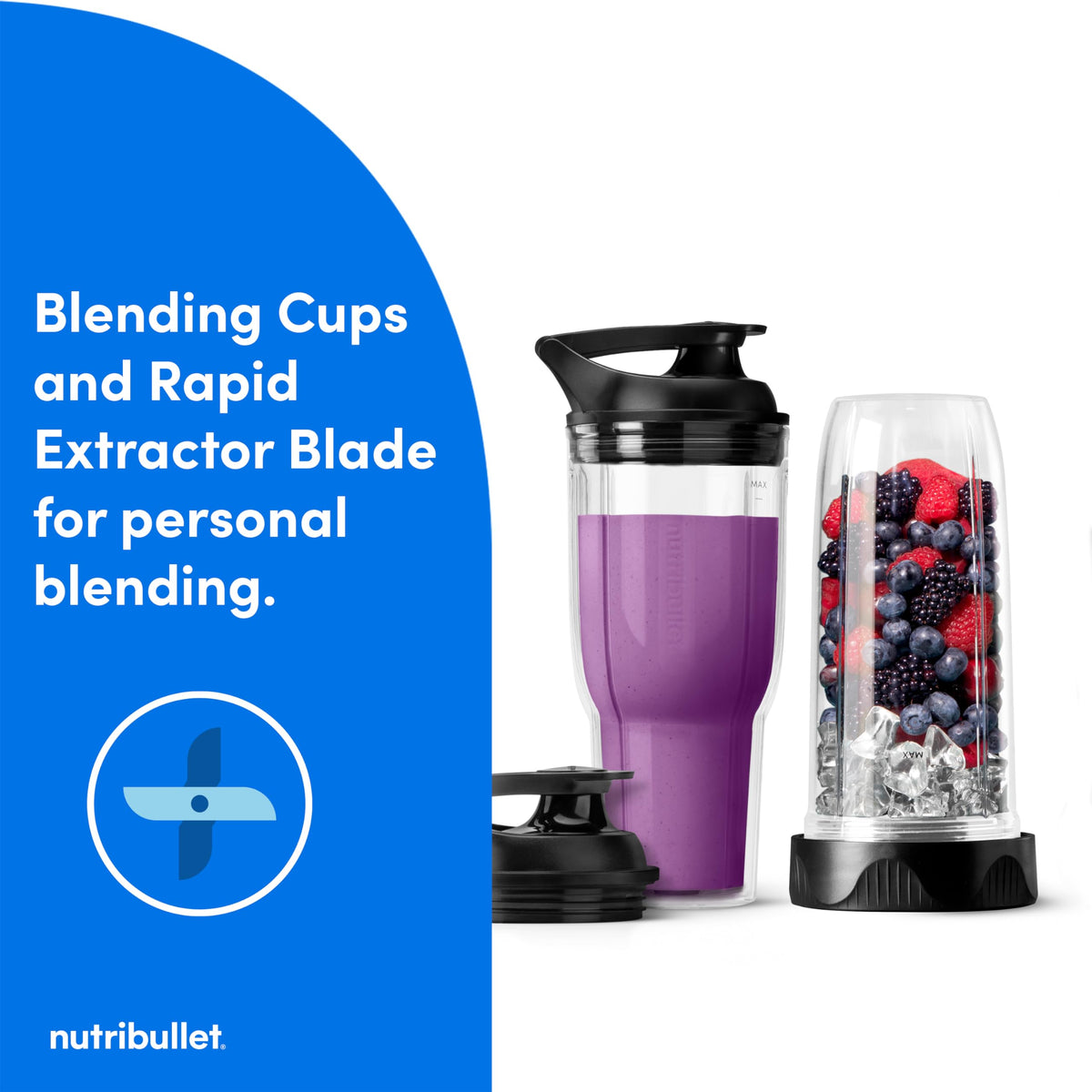 NutriBullet Ultra Plus+ chopping blade powers fast ingredient prep