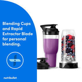 NutriBullet Ultra Plus+ chopping blade powers fast ingredient prep