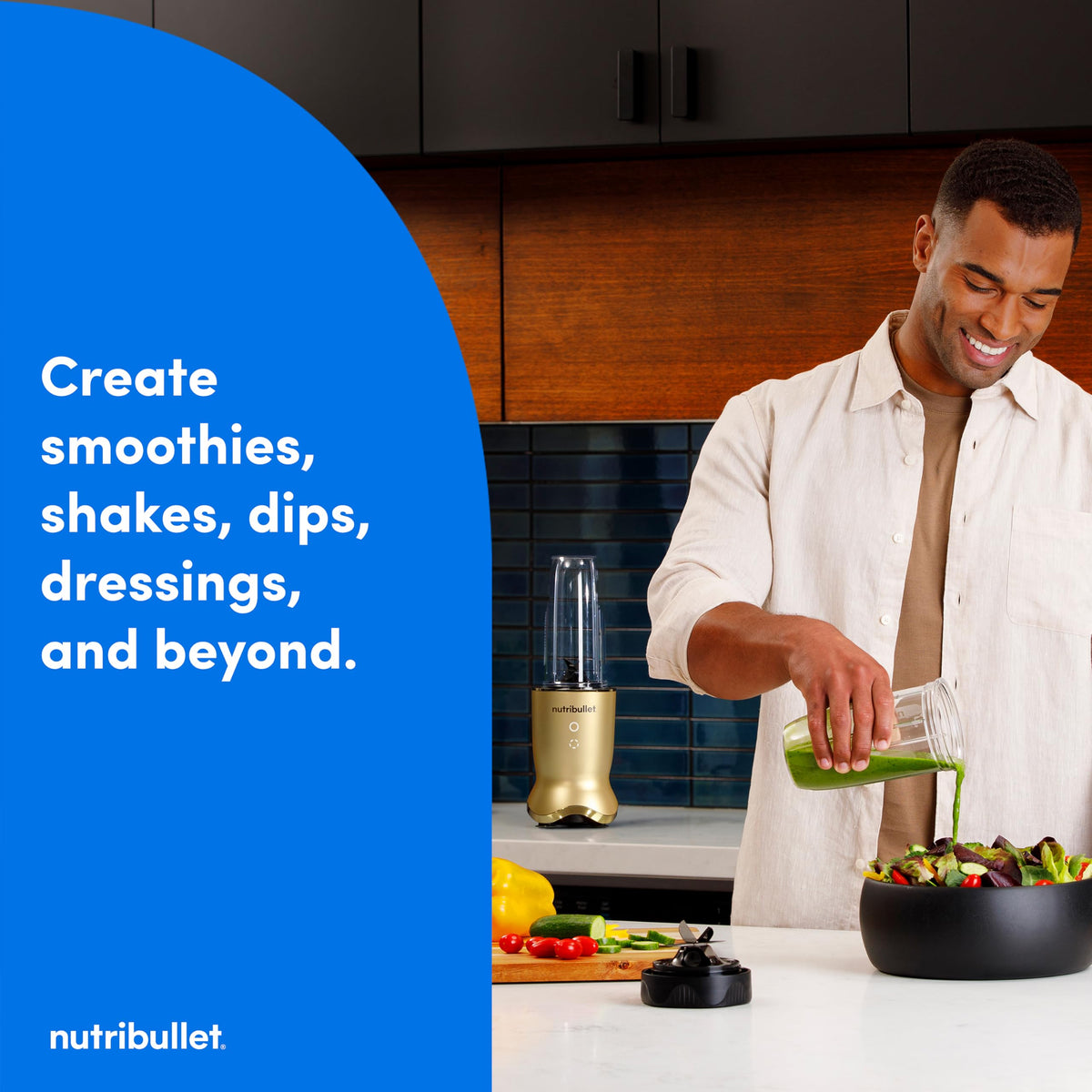 NutriBullet Ultra quiet motor design reduces morning blending noise.