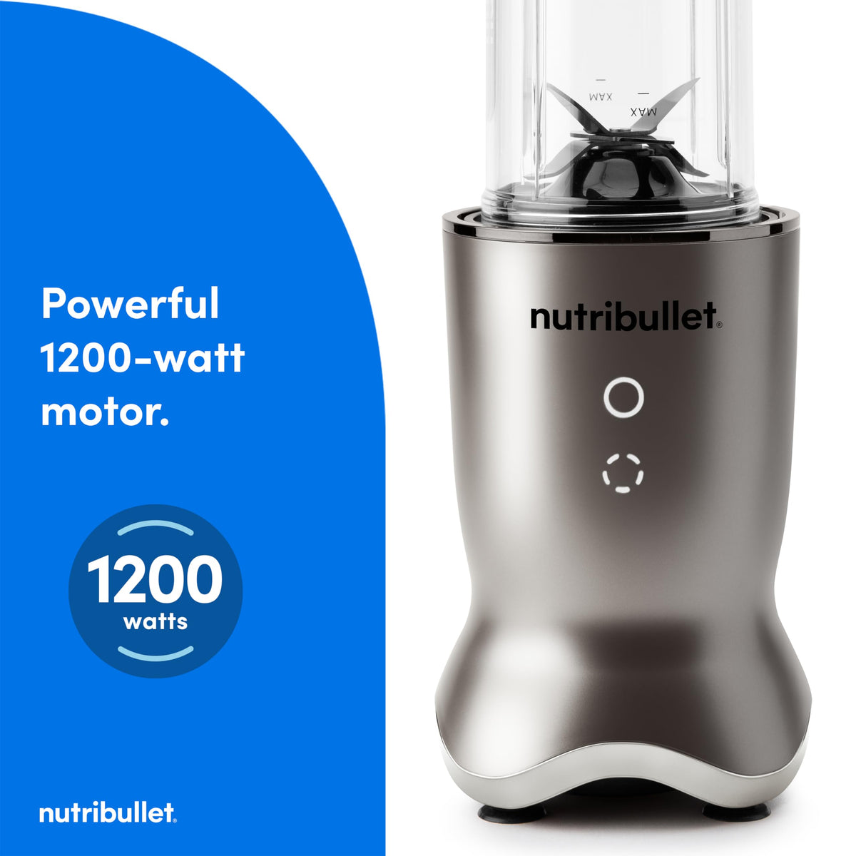 nutribullet Ultra Rapid Extractor Blade delivers faster, consistent blends.