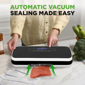 NutriChef sealer in dry and moist modes for versatile food preservation