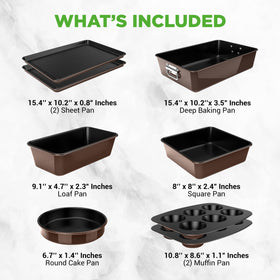 NutriChef deep baking pan for casseroles and sheet-pan meals