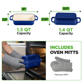 Dishwasher-safe design with hand washing recommended for longevity