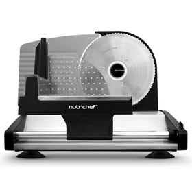 NutriChef electric meat slicer blade for precise, even slices