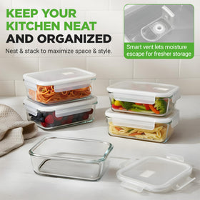 NutriChef freezer-to-oven safe container for quick reheats.