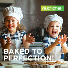 NutriChef set covers small to large sizes for cookies, sheet cakes, and more.